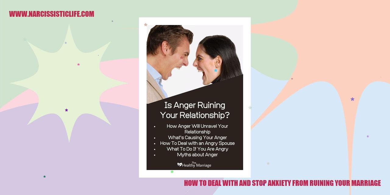 How to Deal with and Stop Anxiety from Ruining Your Marriage