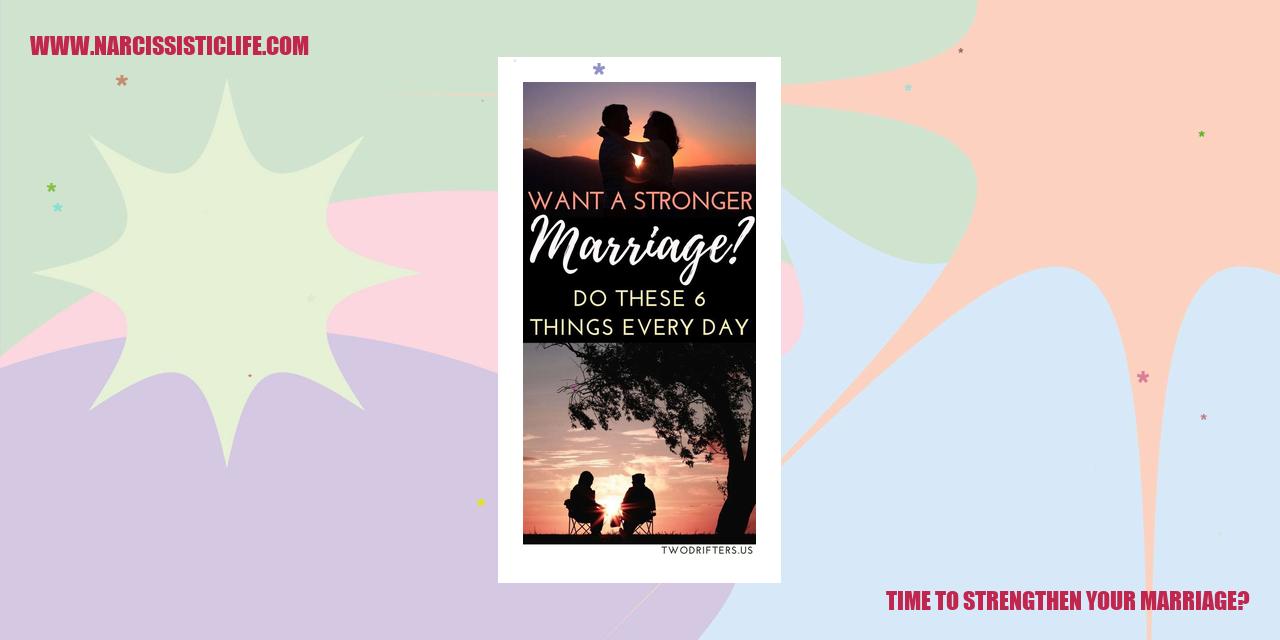 Time to Strengthen Your Marriage?