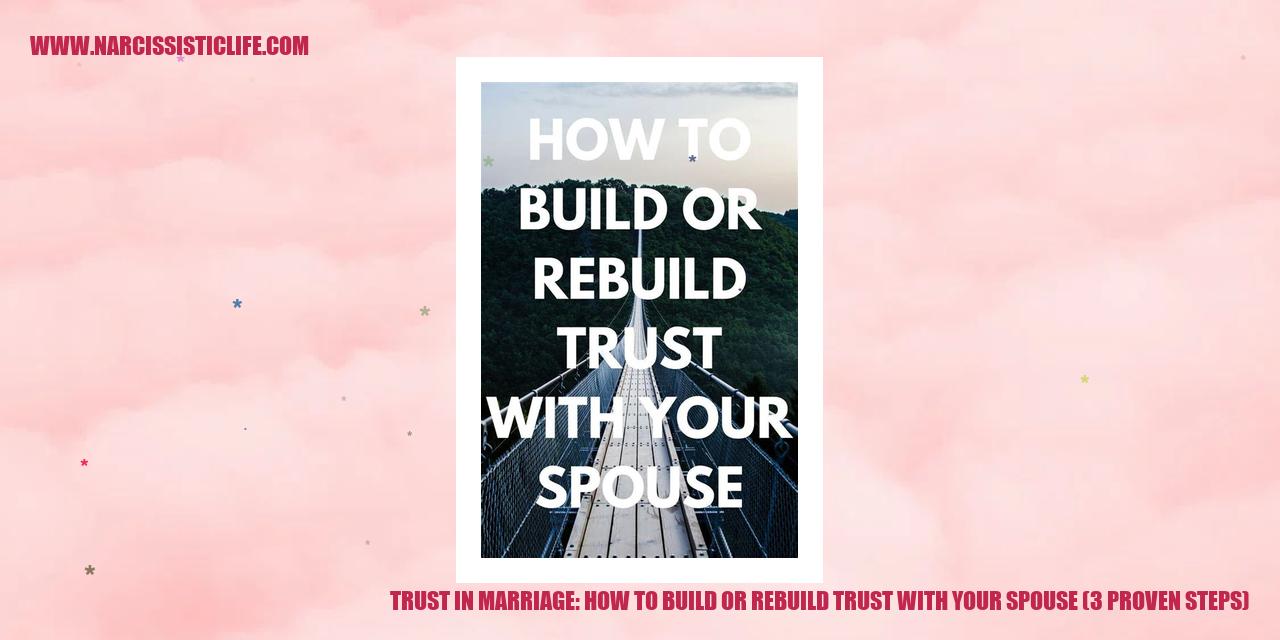 Trust in Marriage: How to Build or Rebuild Trust with Your Spouse (3 Proven Steps)